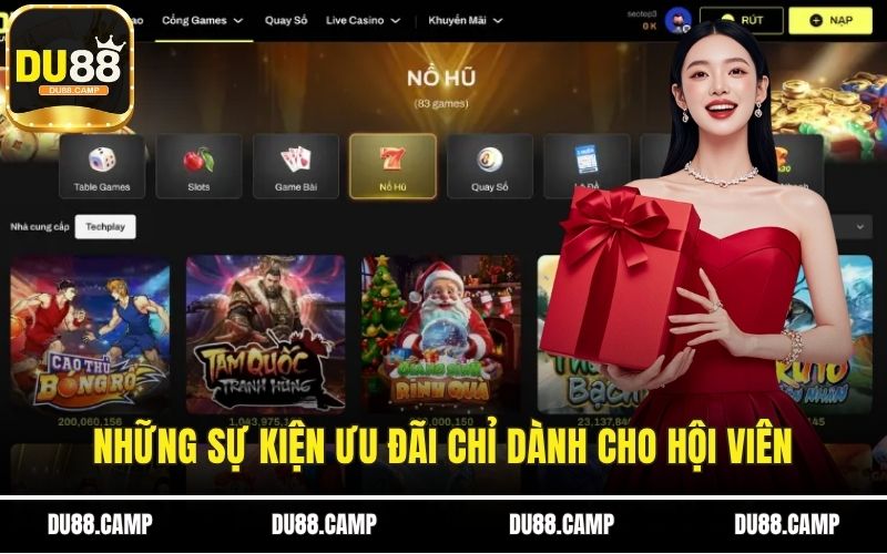 Những sự kiện ưu đãi chỉ dành cho hội viên