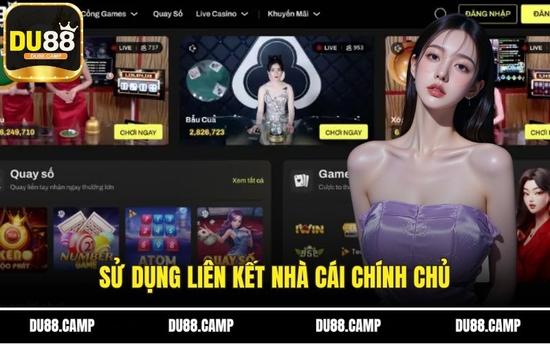 Sử dụng liên kết nhà cái chính chủ